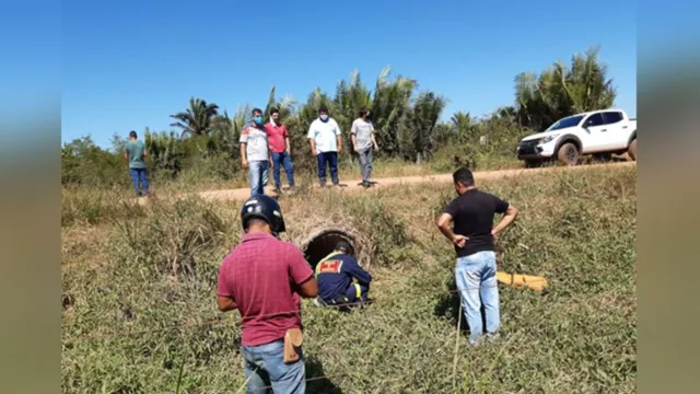 Imagem ilustrativa da notícia Homem desaparecido no Pará é achado em bueiro de fazenda