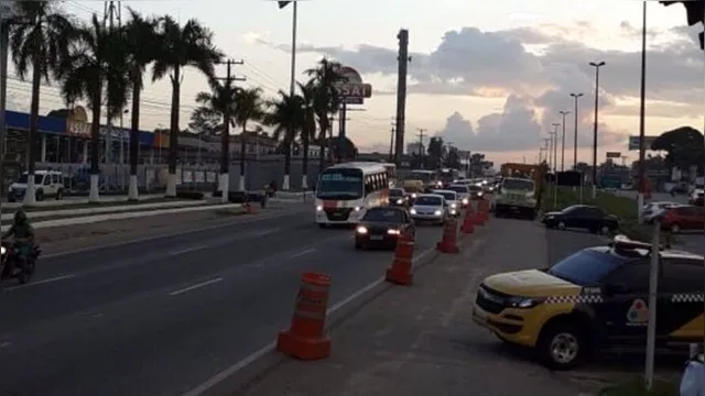 Imagem ilustrativa da notícia Saída de Belém registra trânsito intenso na noite desta sexta (3)