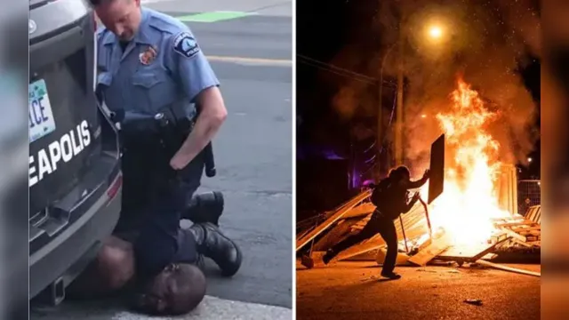 Imagem ilustrativa da notícia Manifestante morto e incêndios marcam 2° dia de protestos contra morte de homem negro por policiais
