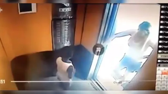 Imagem ilustrativa da notícia Vídeo mostra patroa apertando botão de elevador para criança  antes da tragédia