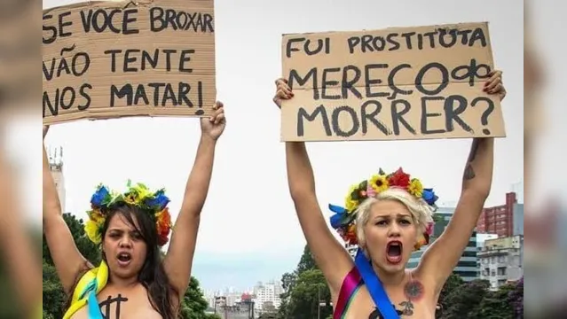 Imagem ilustrativa da notícia Sara Winter: de prostituta e feminista radical a ativista bolsonarista