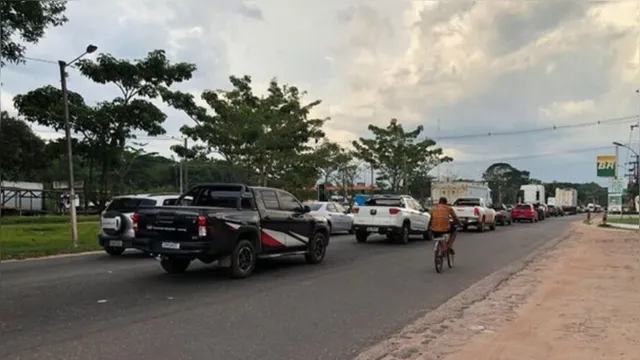 Imagem ilustrativa da notícia Veja como está o trânsito na saída de Belém nesta sexta-feira