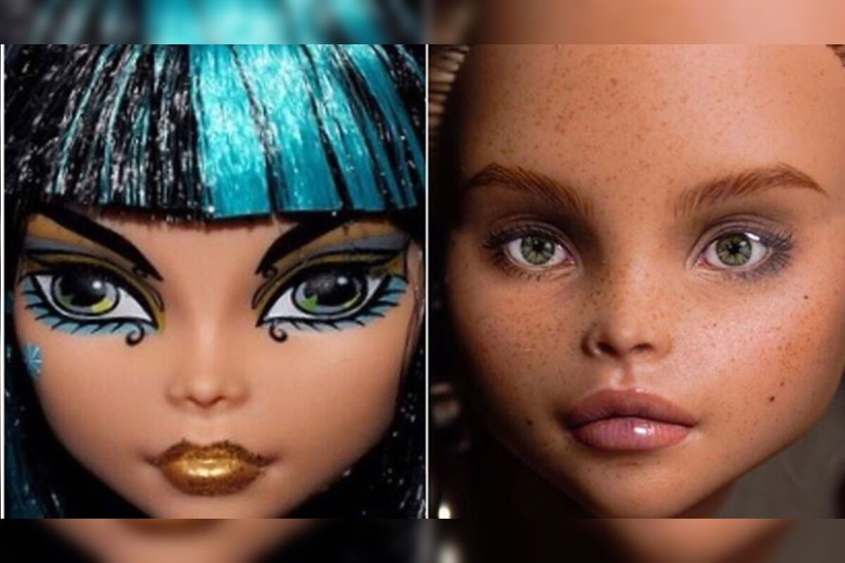 Artista remove maquiagem de bonecas para deixá-las parecidas com crianças -  Beleza - Extra Online