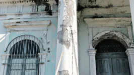 Apesar da grande importância para o patrimônio da capital, o Antônio Lemos não recebe a devida atenção por parte da prefeitura. 