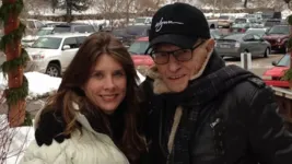 Larry King e a filha, Chaia.