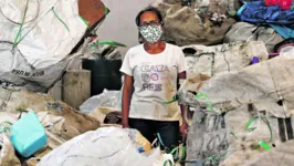 Maria Trindade Santana destaca que a reciclagem é fundamental para as cidades.