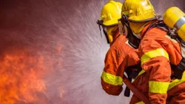 Imagem ilustrativa da notícia Incêndio atinge área de vegetação e deixa moradores em pânico no Jurunas 