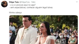 Imagem ilustrativa da notícia Internautas criam meme e repercutem casamento de Gretchen