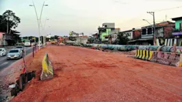 João Paulo II: pista que receberá os veículos não está em condições estruturais para a demanda. Moradores no bairro reclamam.