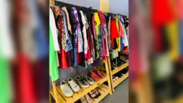 No local, terá venda de roupas (espaço brechó), bijuterias, acessórios e obras de artes