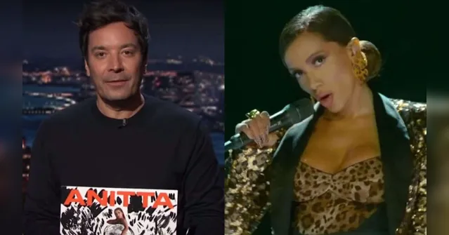 Imagem ilustrativa da notícia Mídia internacional repercute Anitta no Jimmy Fallon 