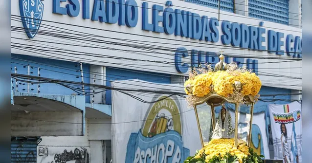 Imagem ilustrativa da notícia Virgem de Nazaré fará visita ao Paysandu antes de partida na Série C