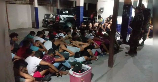 Imagem ilustrativa da notícia Polícia encerra festa com adolescentes e drogas no Marajó