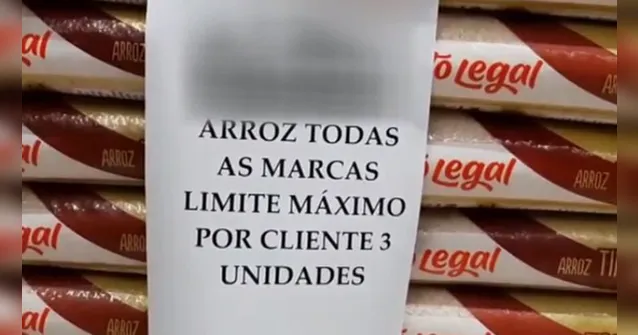 Imagem ilustrativa da notícia Supermercados irão orientar a população a trocar arroz por macarrão