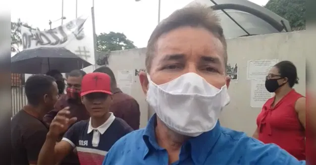 Imagem ilustrativa da notícia Familiares  de Vitória Cristina protestam em frente a Seccional de Outeiro