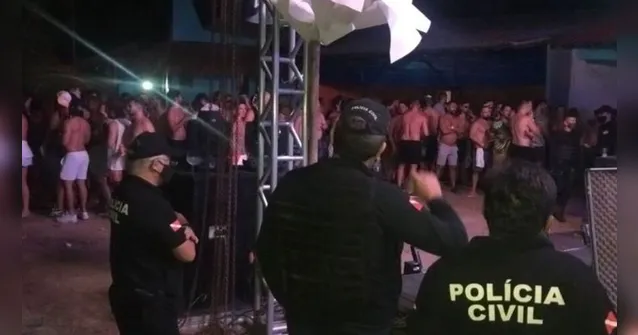 Imagem ilustrativa da notícia Polícia Civil registra prisões e encerra festa em Salinas