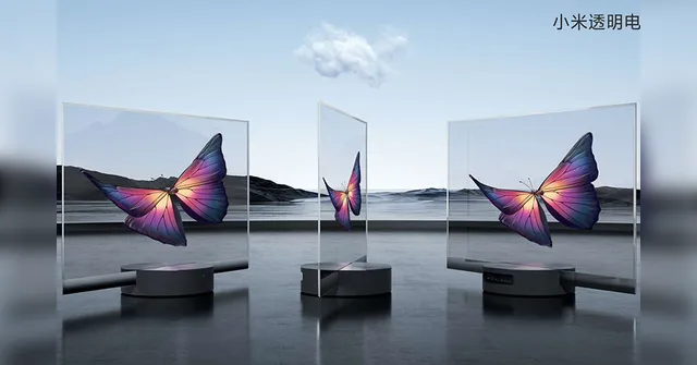Imagem ilustrativa da notícia Xiaomi lança TV futurista com tela transparente