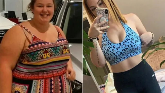 Imagem ilustrativa da notícia Mulher perde 80 kg depois de terminar 'relacionamento tóxico'