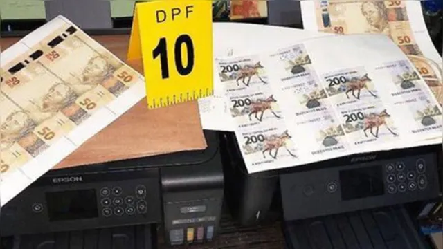 Imagem ilustrativa da notícia PF prende duas pessoas em laboratório de produção de notas falsas de R$ 200