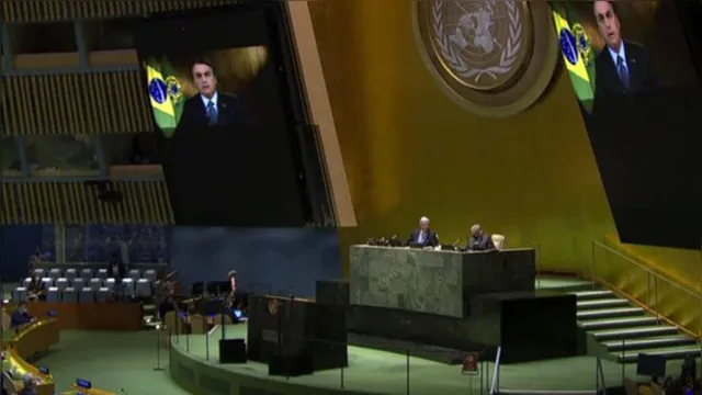 Imagem ilustrativa da notícia "Delirante":Organizações condenam discurso de Bolsonaro na ONU