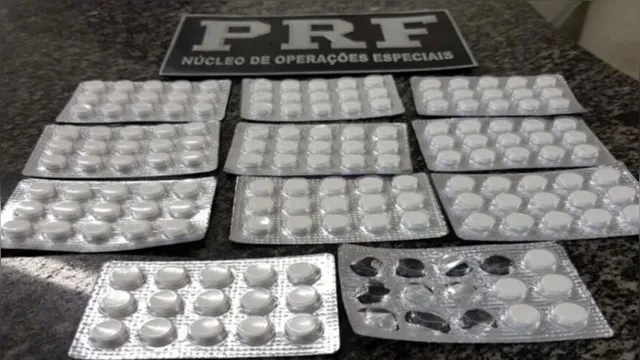Imagem ilustrativa da notícia PRF apreende comprimidos de anfetamina na BR-316