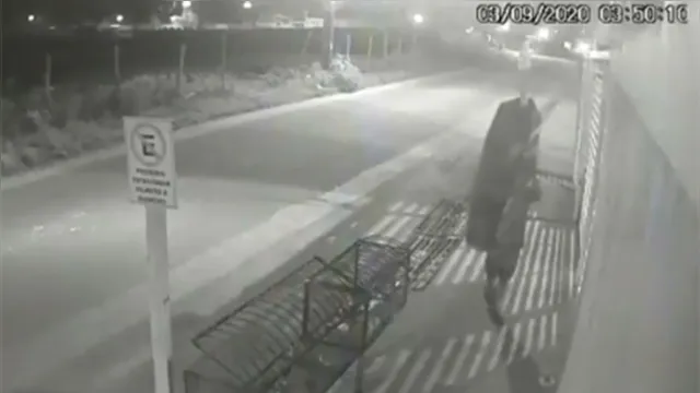 Imagem ilustrativa da notícia Vídeo: homem furta caixão dentro de funerária paraense. Veja!
