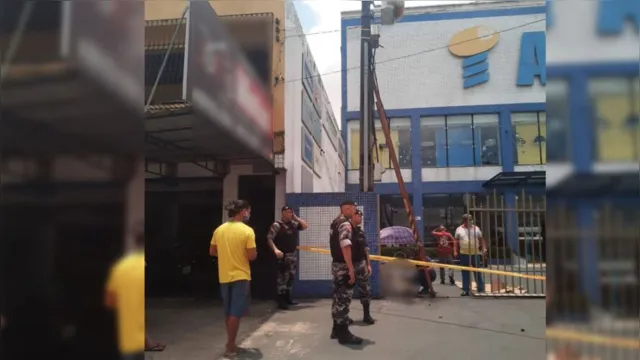Imagem ilustrativa da notícia Trabalhador despenca de poste dentro de loja e morre em Belém