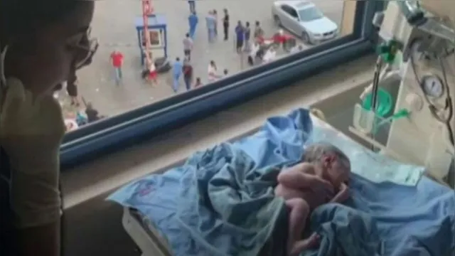 Imagem ilustrativa da notícia Mãe entra em trabalho de parto durante explosão em Beirute, no Líbano