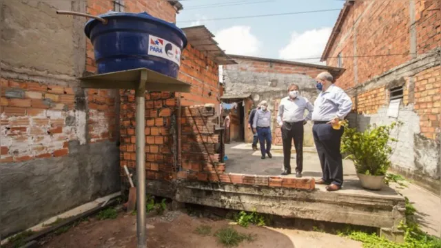 Imagem ilustrativa da notícia Governo lança 'Caixa D'Água Para Todos' e instala os primeiros reservatórios em Belém