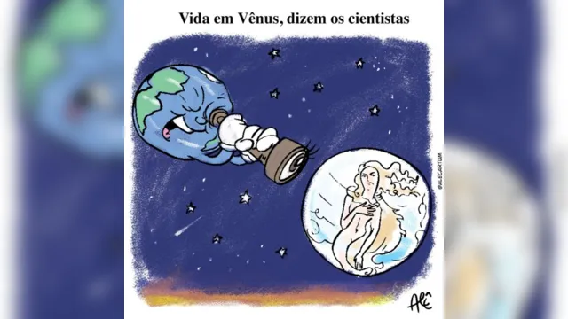 Imagem ilustrativa da notícia Vida em Vênus