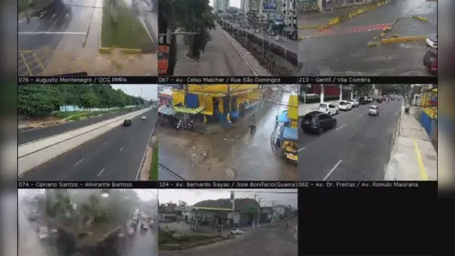 Imagem ilustrativa da notícia Forte chuva deixa áreas alagadas e complica trânsito em Belém; acompanhe!