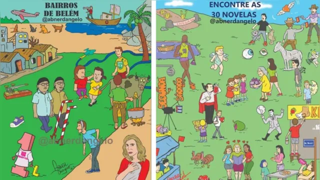Imagem ilustrativa da notícia Bairros de Belém e novelas: os desafios que mexem com a cabeça dos internautas