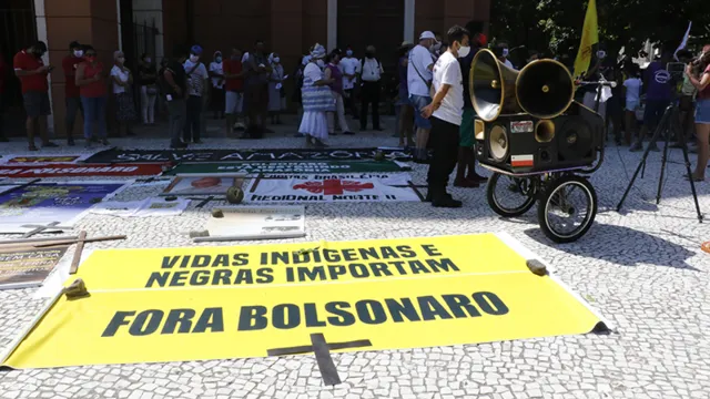 Imagem ilustrativa da notícia Grito
dos Excluídos é marcado por críticas à ação de Bolsonaro na pandemia