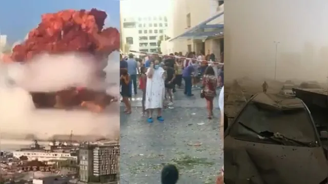 Imagem ilustrativa da notícia Grande explosão em Beirute deixa ao menos 50 mortos. Veja! 