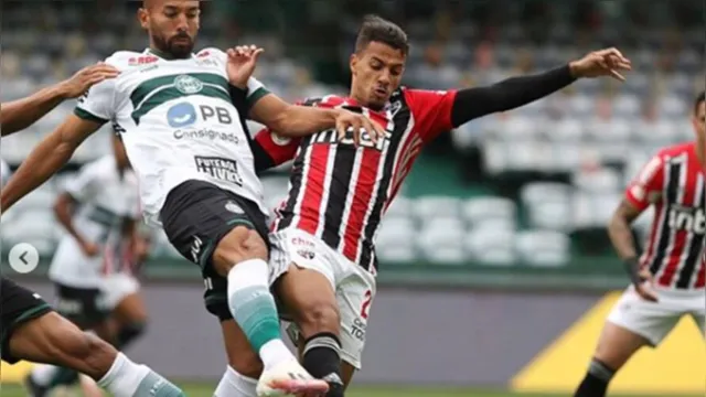 Imagem ilustrativa da notícia São Paulo empata com Coritiba e chega a sete jogos sem vencer