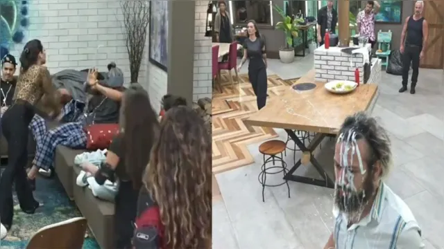 Imagem ilustrativa da notícia Raissa atira creme, Jojo dá martelada e Juliano enlouquece; veja o vídeo 