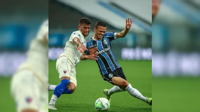 Imagem ilustrativa da notícia Com expulsões, Grêmio e Fortaleza ficam no empate