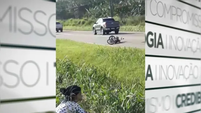 Imagem ilustrativa da notícia Motociclista morre em acidente na BR-316; veja o vídeo!