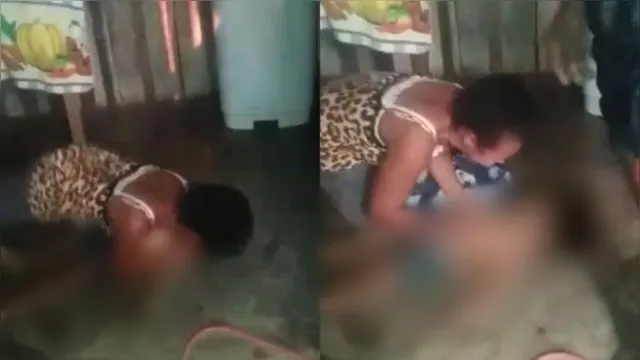 Imagem ilustrativa da notícia Imagens fortes: Criança morre após cair em poço e mãe tenta desesperadamente ressuscitá-la