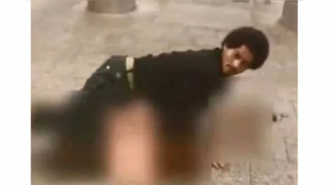 Imagem ilustrativa da notícia Homem tenta estuprar mulher em estação e ninguém faz nada; veja o vídeo
