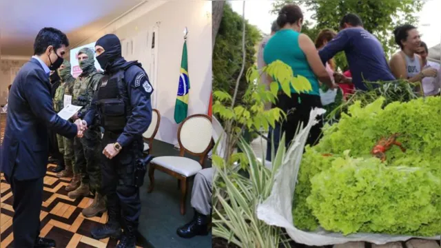 Imagem ilustrativa da notícia Honraria a policiais que prenderam membros de facção e Feira da Agricultura Familiar estão no RD