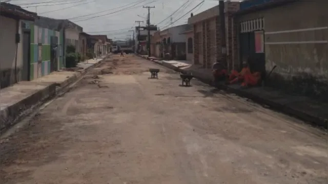 Imagem ilustrativa da notícia Alô, prefeitura! Moradores denunciam asfalto pela metade em Ananindeua