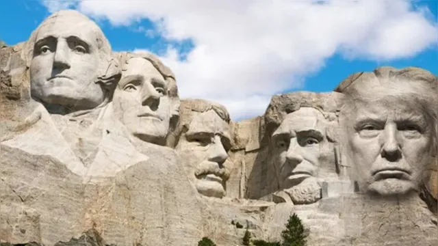 Imagem ilustrativa da notícia Trump diz que é uma "boa ideia" esculpir seu rosto no Monte Rushmore