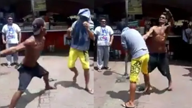 Imagem ilustrativa da notícia Internauta filma homens brigando no Ver-o-Peso; veja o vídeo!