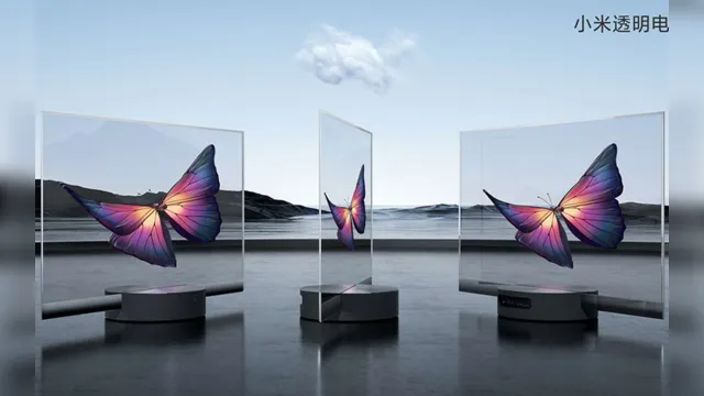 Imagem ilustrativa da notícia Xiaomi lança TV futurista com tela transparente