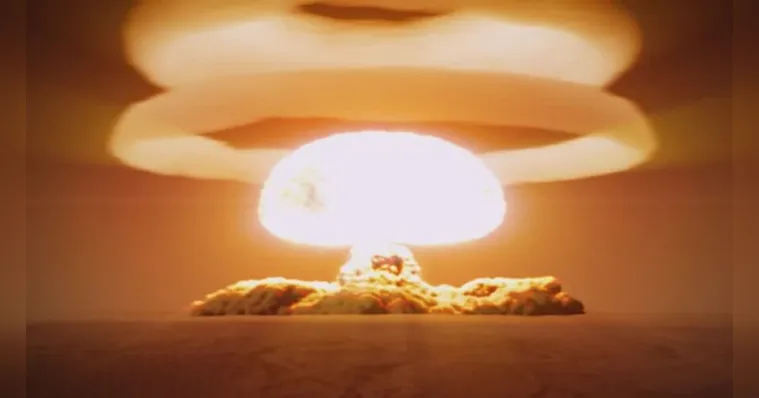 Imagem ilustrativa da notícia Rússia libera vídeo de teste com a mais potente bomba atômica já criada. Assista!