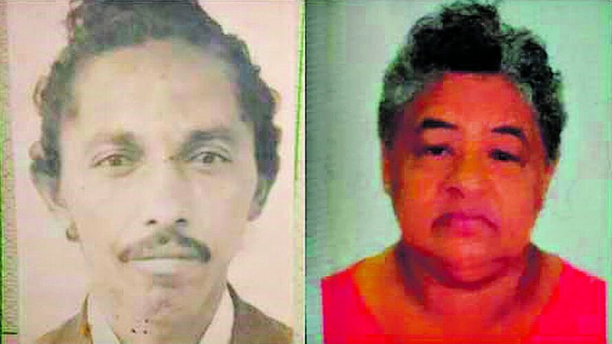 Otávio Alves dos Santos, de 71 anos, e Rosimar da Silva Carvalho, 59, são duas das três vítimas