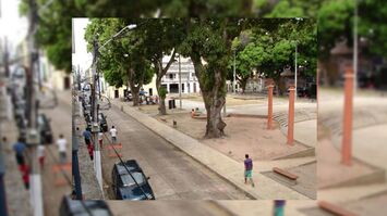 Recém inaugurada, frequentadores da praça passam por momentos de insegurança