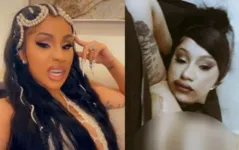 Imagem ilustrativa da notícia Cardi B viraliza nas redes após nude sem querer no Instagram