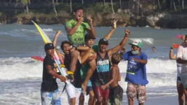 Nayson Costa se consagrou como campeão da segunda etapa do Circuito Brasileiro de Surf Profissional